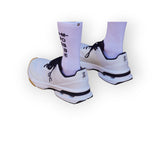 I'M POSSIBLE CROSS OUT 1.0 SOCKS WHITE