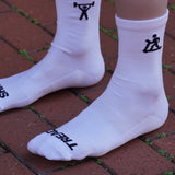 TREAD N SHRED 1.0 SOCKS WHITE