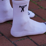 TREAD N SHRED 1.0 SOCKS WHITE